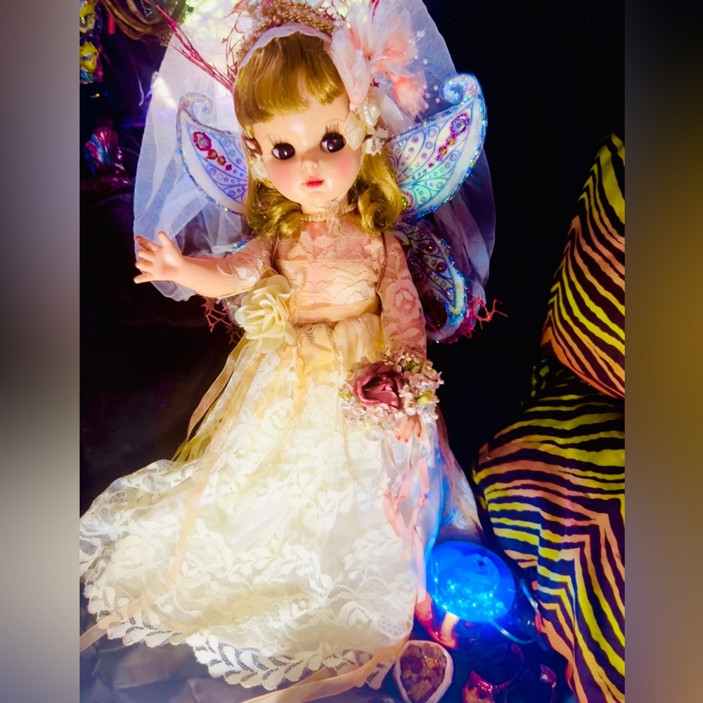 Haunted doll fairy enchanted Vintage Effanbee 18” doll.Real spirit attached!